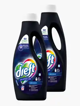 Flink Dreft Vloeibaar wasmiddel dark 945ml 2x aanbieding