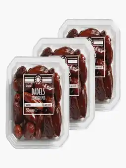 Flink Qualino Dadels zonder pit 250g 3x aanbieding
