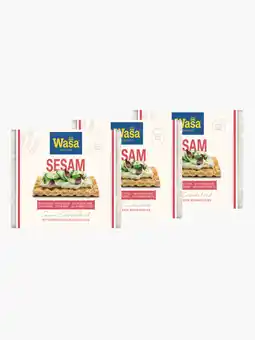 Flink Wasa Knäckebröd Sesam 250g 3x aanbieding
