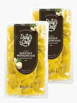 Flink Daily Chef Raviolini basil/provolon 250g 2x aanbieding