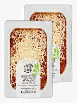 Flink Daily Chef Vegetarische lasagne 400g 2x aanbieding