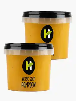 Flink Verse pompoensoep 500ml 2x aanbieding