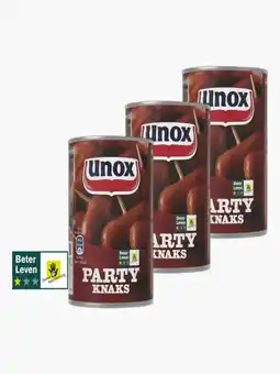 Flink Unox Knaks Party 400g 3x aanbieding