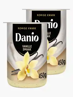 Flink Danio Romige kwark vanille 450g 2x aanbieding