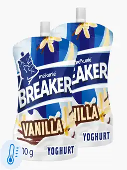 Flink Melkunie Breaker Vanille Yoghurt 200g 2x aanbieding
