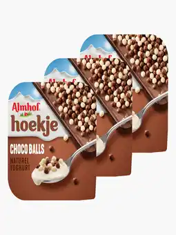 Flink Almhof Hoekje chocoballs 150g 3x aanbieding