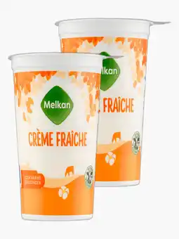Flink Melkan Creme fraiche 30% 200g 2x aanbieding