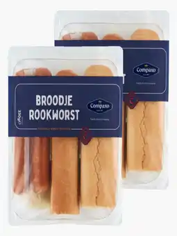 Flink Compaxo Broodje rookworst 330g 2x aanbieding