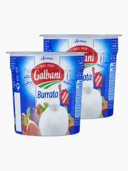 Flink Galbani Burrata 285g 2x aanbieding