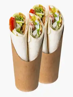 Flink Wrap Caesar chicken 210g 2x aanbieding