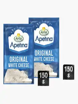 Flink Apetina Original Witte Kaas 150g 2x aanbieding