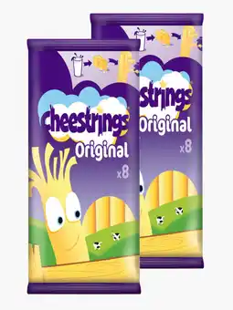 Flink Cheesestrings Original 8x21g 2x aanbieding