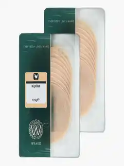 Flink Wahid Halal kipfilet plakjes 125g 2x aanbieding