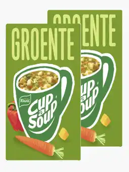 Flink Knorr Cup-a-soup groente 3x16g 2x aanbieding
