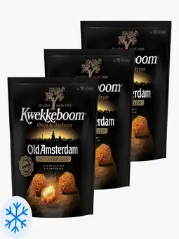 Flink Kwekkeboom Oven & Airfryer Old Amsterdam Bitterballen 250gr 3x aanbieding