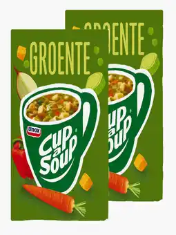 Flink Unox Cup-a-soup groente 3x16g 2x aanbieding