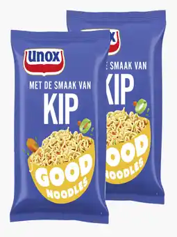 Flink Unox Good Noodles kip 70g 2x aanbieding