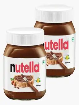 Flink Nutella 350g 2x aanbieding