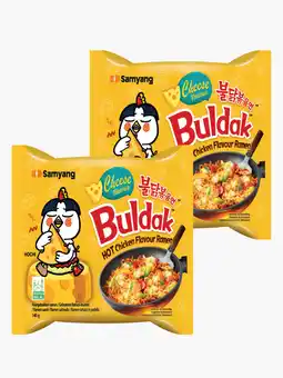 Flink Samyang Hot chicken cheese 140g 2x aanbieding
