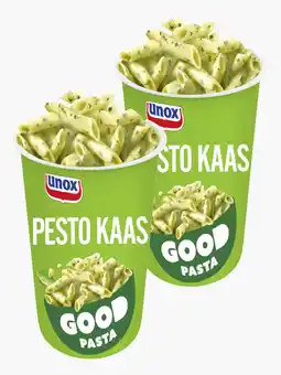 Flink Unox Good Pasta Kaas Pesto 68g 2x aanbieding