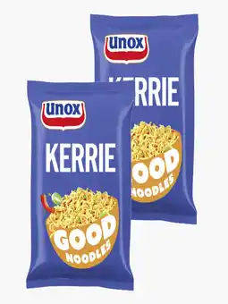 Flink Unox Good Noodles Kerrie 70g 2x aanbieding