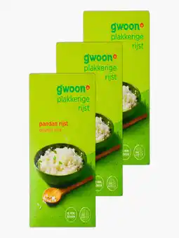 Flink G'woon Pandan Rijst 400g 3x aanbieding