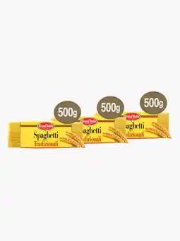 Flink Grand'Italia Spaghetti Pasta 500g 3x aanbieding