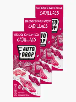 Flink Autodrop Rode Cadillacs 280g 3x aanbieding