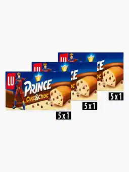Flink LU Prince Cake & Choc Chocolade Cakes 5 x 30g 3x aanbieding