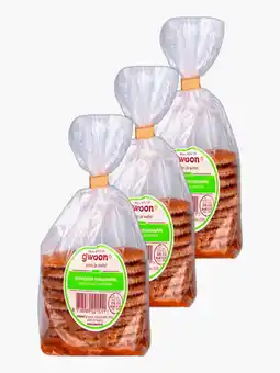 Flink G'woon reuzestroopwafels roomb 390g 3x aanbieding