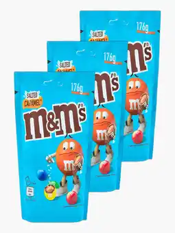Flink M&Ms Salted caramel 176g 3x aanbieding