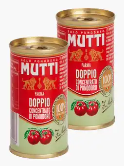 Flink Mutti Tomatenpuree Dubbel 140g 2x aanbieding