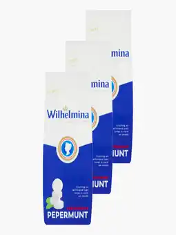 Flink Wilhelmina Pepermunt 200g 3x aanbieding