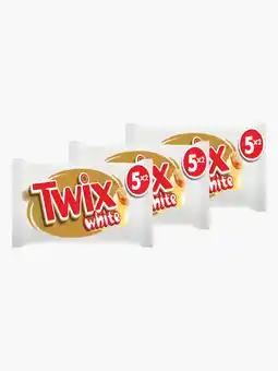 Flink Twix white 5-pack 230g 3x aanbieding