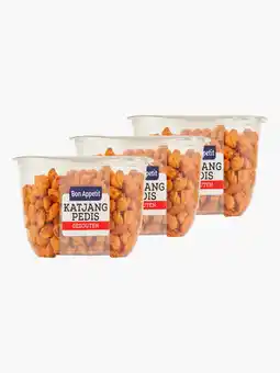 Flink Bon Appetit Katjang Pedis 200g 3x aanbieding