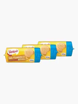 Flink Verkade San Francisco Naturel 230g 3x aanbieding