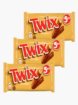Flink Twix 250g (5x50g) 3x aanbieding