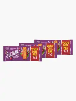 Flink Sultana Fruitbiscuit Bosvrucht 7st 3x aanbieding