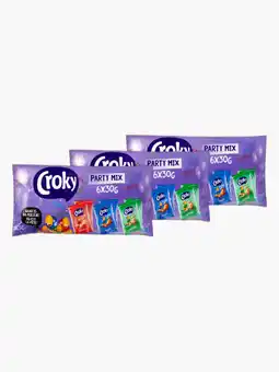 Flink Croky Partymix 180g 3x aanbieding