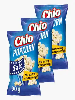 Flink Chio Popcorn salt 90g 3x aanbieding