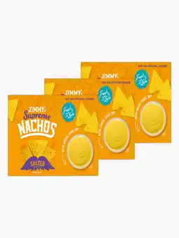 Flink Jimmy's Nacho To Go Cheese 200g 3x aanbieding