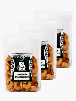 Flink NoyNuts Cashewnoten (gebakken, gezouten) 150g 3x aanbieding