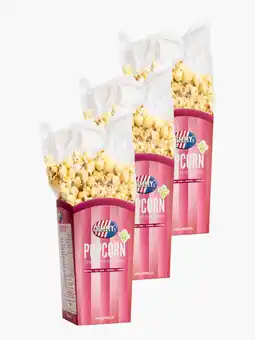Flink Jimmy's popcorn tub zoet 140g 3x aanbieding