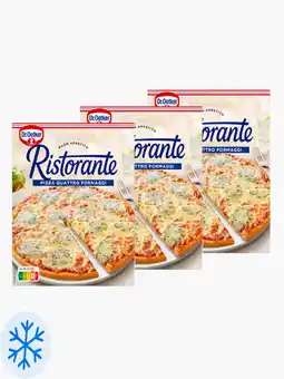 Flink Dr. Oetker Ristorante Pizza Quattro Formaggi 340gr 3x aanbieding