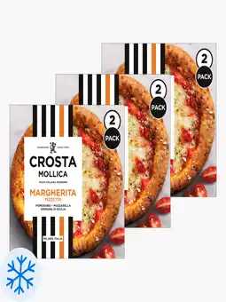 Flink Crosta & Mollica Pizzetta Margherita 2-pack 422g 3x aanbieding