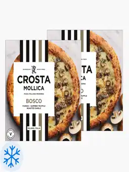 Flink Crosta & Mollica Pizza Bosco 443g 2x aanbieding
