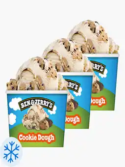 Flink Ben & Jerry's Cookie Dough 100ml 3x aanbieding
