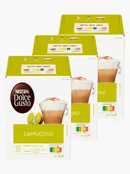 Flink Nescafe Dolce Gusto Cappuccino 8st 3x aanbieding