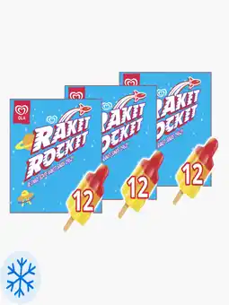 Flink Ola Raket IJs 12st 3x aanbieding