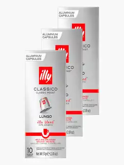 Flink Illy Lungo Classico Capsules 10st 3x aanbieding